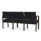 Lesro 3 Seat Tandem Seating W/ No Center Arms, 65 in W 26 in L 31.5 in H, Lenox Series LW3101 - alternate 2